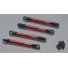 Push Rods Alum Red Anodized VXL (4)