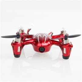 Hubsan X4 H107C Hd 2Mp Camera Quadcopter Red w/ White Stripes