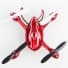 Hubsan X4 H107C Hd 2Mp Camera Quadcopter Red w/ White Stripes