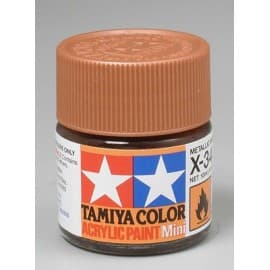 Tamiya Acrylic Mini X-34 Metallic Brown 1/3 oz