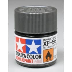 Tamiya Acrylic Mini XF-56 Metallic Gray 1/3 oz
