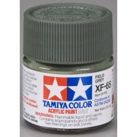 Tamiya Acrylic Mini XF-65 Field Gray 1/3 oz