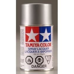 Tamiya PS-12 Polycarbonate Spray Silver 3 oz