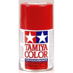 Tamiya PS-15 Polycarbonate Spray Metal Red 3 oz