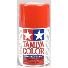 Tamiya PS-34 Polycarb Spray Bright Red 3 oz