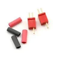 Deans Micro Plug 2R Red Polarized Connector