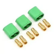 Castle Creations 6.5mm Polarized Bullet Connector (3) (Male)