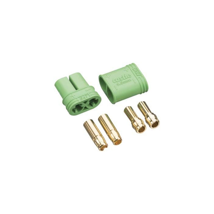 Castle Creations 4mm Polarized Bullet Connector Set