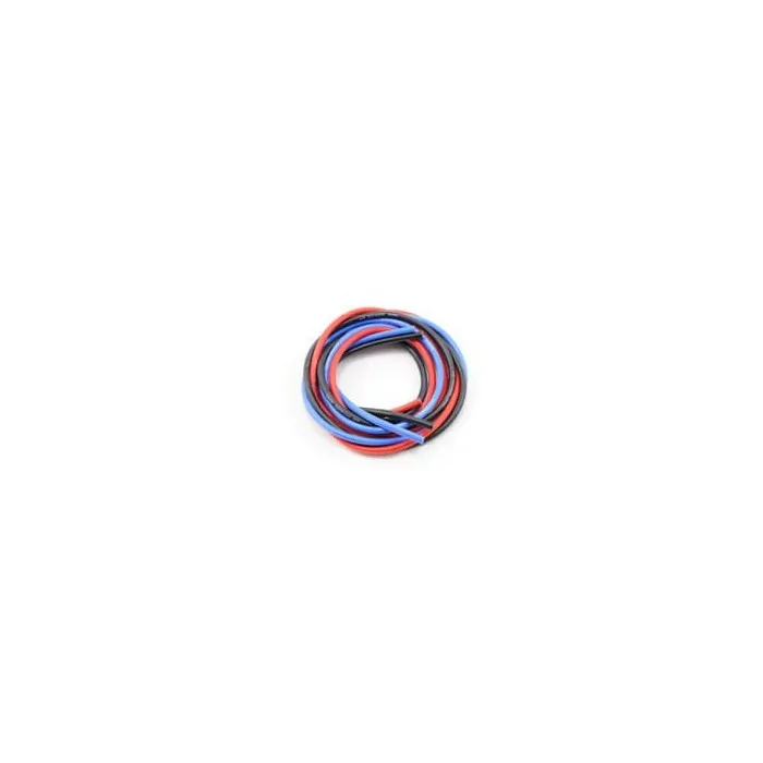 Novak 12awg Silicone Super-Flex Power Wire Set (Black/Red/Blue) (3')