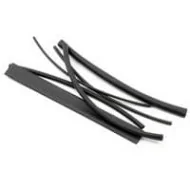 Novak Assorted 6" Heat Shrink Tubing (Black) (6)