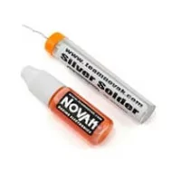 Novak Lead-Free Silver Solder & Pro Solder Flux Combo