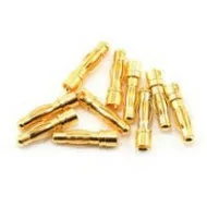 Team Associated 4mm Male Connector (10)