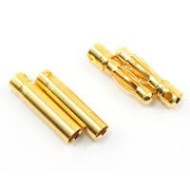 Team Associated 4mm Connector Set (2 Male, 2 Female)
