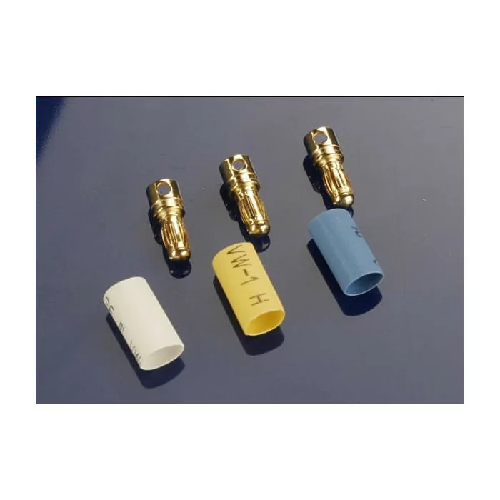 Traxxas 3.5mm Bullet Connectors (Male) (3) (VXL)