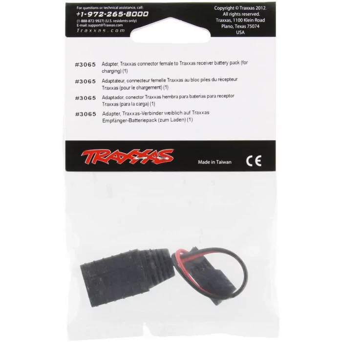 Traxxas High Current Receiver Charging Connector