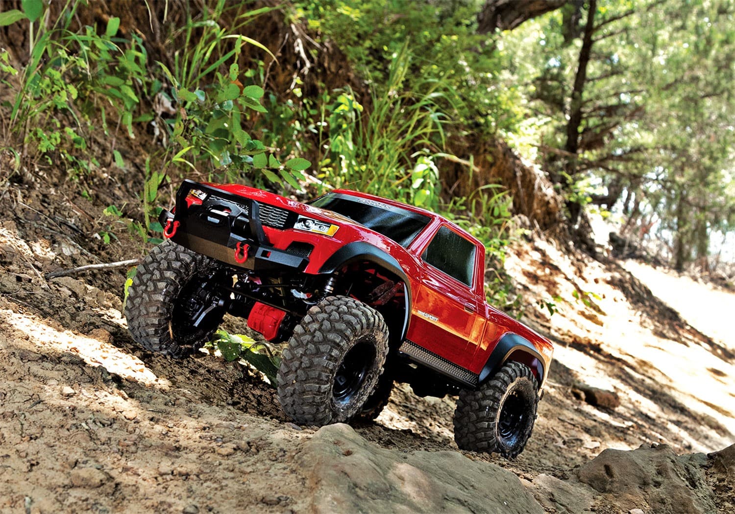 traxxas slash 4x4 rock crawler conversion