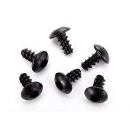 Traxxas Aton Screws, 2.6x5mm button-head machine (hex drive) (6)
