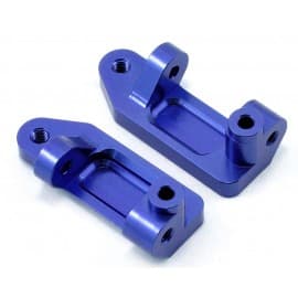 ST RC Aluminum Caster Blocks for Traxxas Slash, Rustler, Stampede etc (Blue)