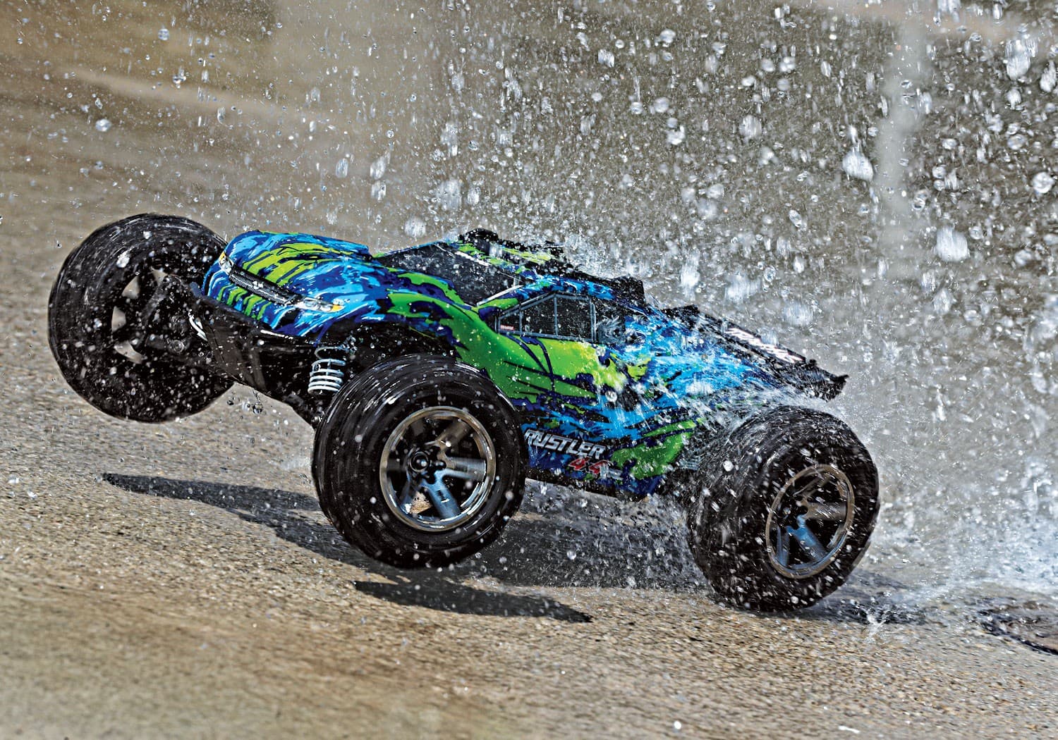 traxxas rustler vxl 2wd brushless stadium truck