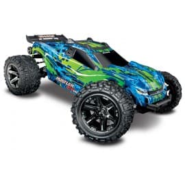 Traxxas Rustler 4X4 VXL 1/10 Brushless Stadium Truck Green - RTR (Without Battery & Charger)