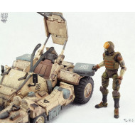 Acid Rain Sand Speeder Mark II Transforming Mecha Action Vehicle 