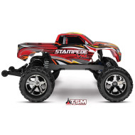Traxxas Stampede 2WD VXL with TSM RTR Monster Truck Red