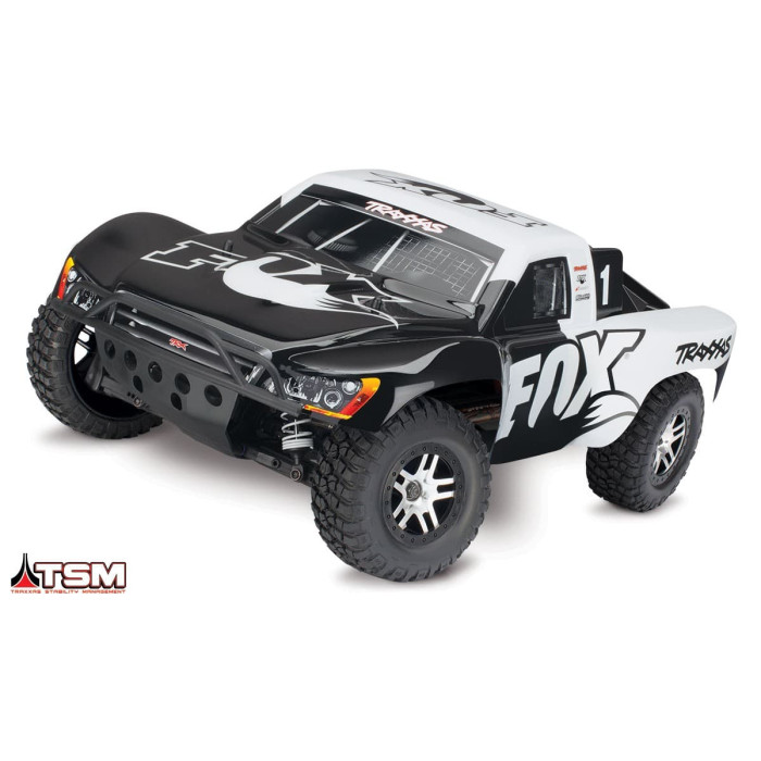 Traxxas Slash 4x4 1/10 Scale 4WD Short Course Truck Fox Shox