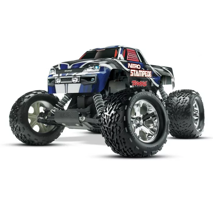 Traxxas Nitro Stampede 1/10 Scale 2WD Monster Truck Blue - Photo 12