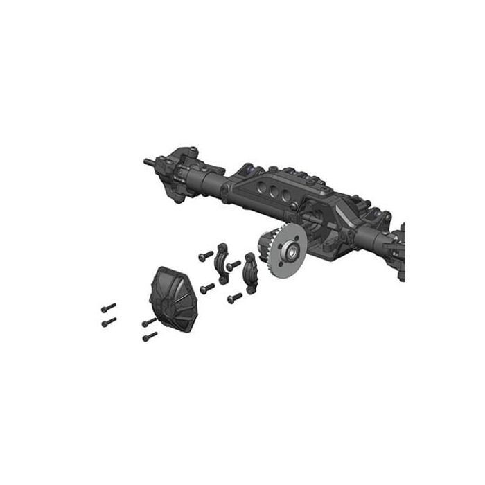 Axial Wraith Spawn 1/10 Rock Racer 4WD Kit for assembly