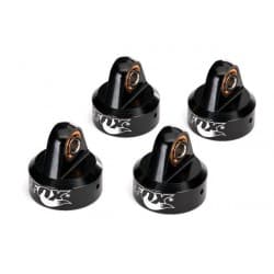 Traxxas Shock Caps Aluminum Black Fox