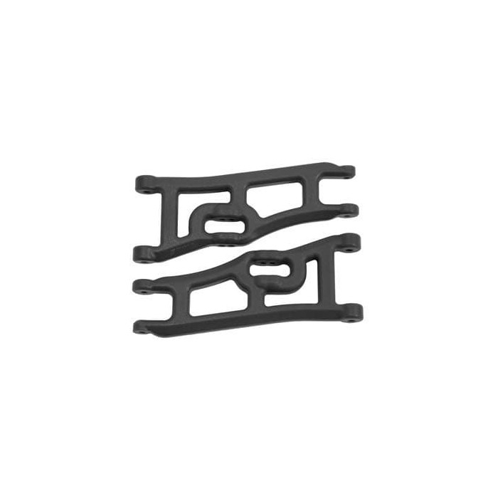 RPM Wide Front A-arms Traxxas e-Rustler & Stampede 2wd (Black)