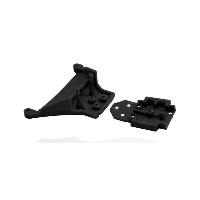 RPM Front Bulkhead Traxxas Slash 4×4, Rally LCG (Black)