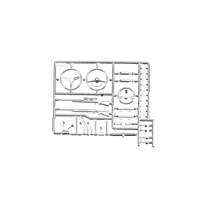 Axial Interior Detail Parts Tree Chrome