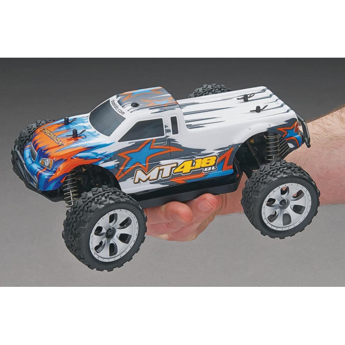 Dromida Brushless Monster Truck 4WD MT4.18BL, 1/18 Scale RTR, 2.4GHz W/Battery/Charger