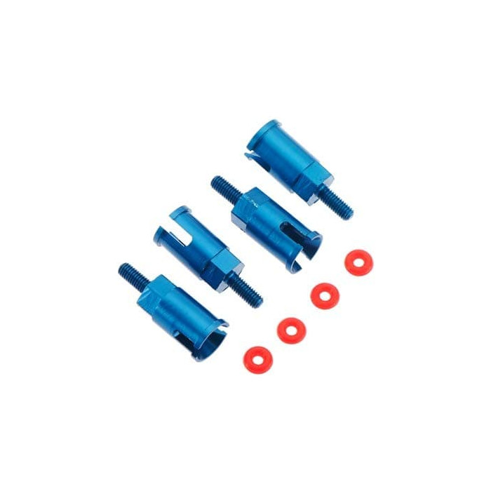 Dromida Aluminum Axle Set Blue BX/MT/SC4.18 (4)