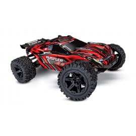 Traxxas Rustler 4X4 1/10 Stadium Truck Red - RTR (With Battery & Charger)