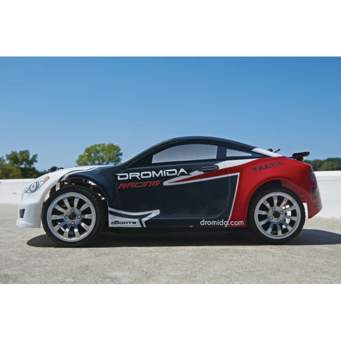 Dromida Brushed Touring Car, 1/18 Scale RTR, 2.4GHz W/Battery/Charger