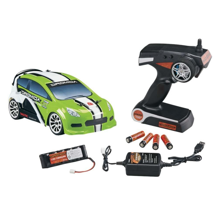 Dromida Brushed Rally Car, 1/18 Scale RTR, 2.4GHz W/Battery/Charger