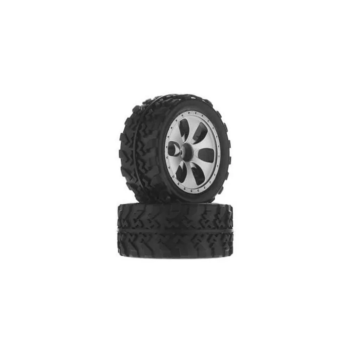 Dromida Wheel/Tire Assembled MT4.18