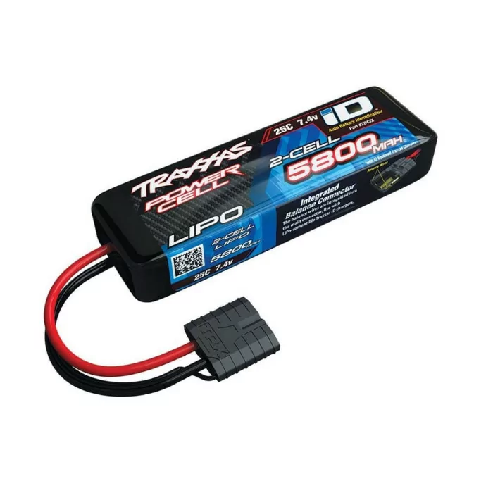 Traxxas LiPo 2S 7.4V 5800mAh 25C w/iD Connector