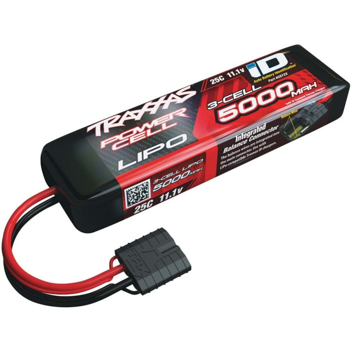 Traxxas LiPo 3S 11.1V 5000mAh 25C w/iD Connector