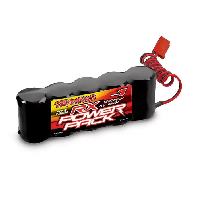 Traxxas NiMH 5-Cell 6V 1200mAh Receiver Flat J