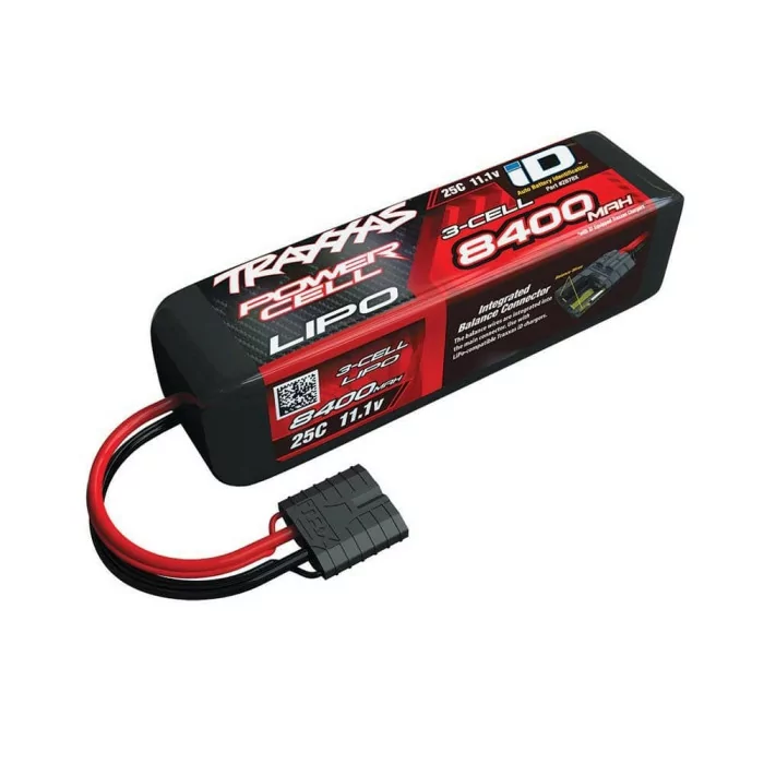 Traxxas LiPo 3S 11.1V 8400mAh 25C w/iD Connector