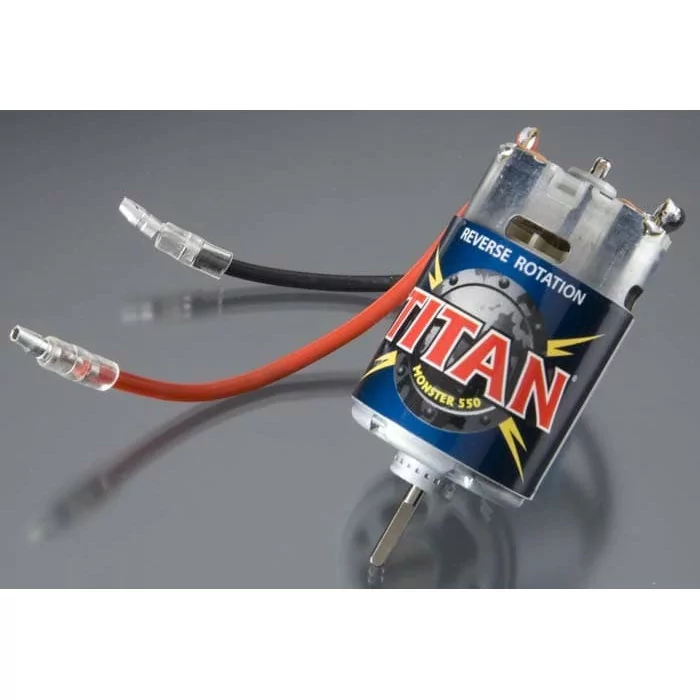 Traxxas Titan 550 Reverse Rotation Motor