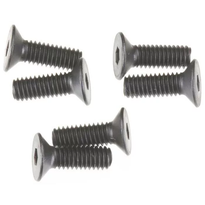 Traxxas Countersunk Machine Hex Drive Screws 4x12mm (6)