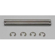 Traxxas Chrome Suspension Pin w/Clip 44mm (2)
