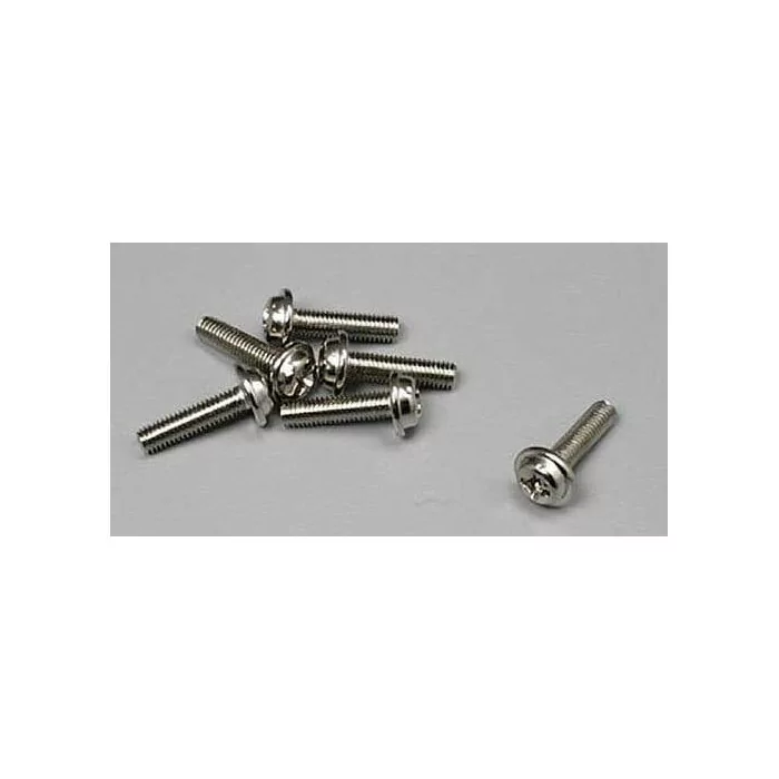 Traxxas Washer Head Machine Screws 3x12mm N Hawk (6)