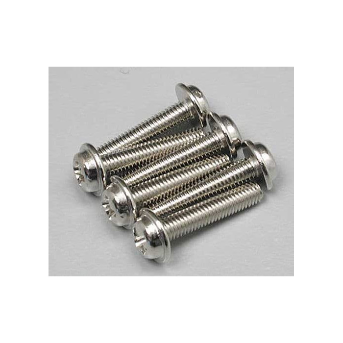 Traxxas Washer Head Machine Screws 3x15mm Nitro Hawk(6)