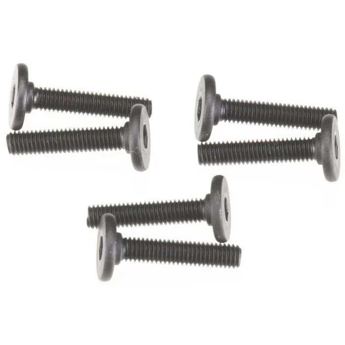 Traxxas Flat Head Machine Hex Drive Screws 3x15mm (6)