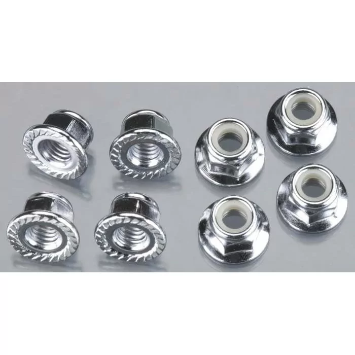 Traxxas Nuts 5mm Flanged Nylon Locking E-Maxx